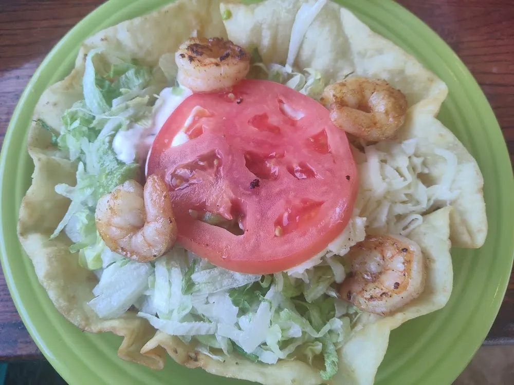 Shrimp Taco Salad